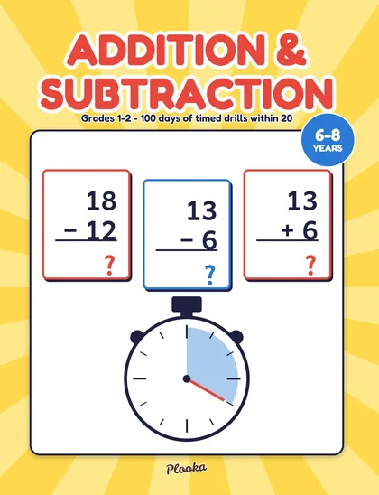 Addition & Subtraction Facts Within 20 cover