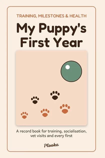My Puppy's First Year cover