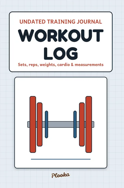 Workout Log Book cover
